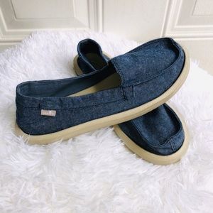 Denim Sanuk Shoe
